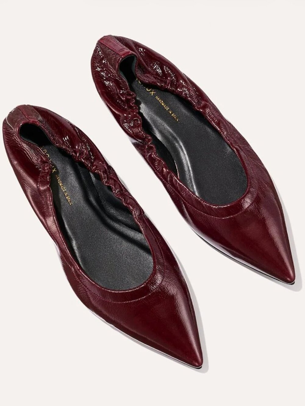 Margaux New York | The Roma - Merlot Crinkle Patent | 34 (US 4) // Medium